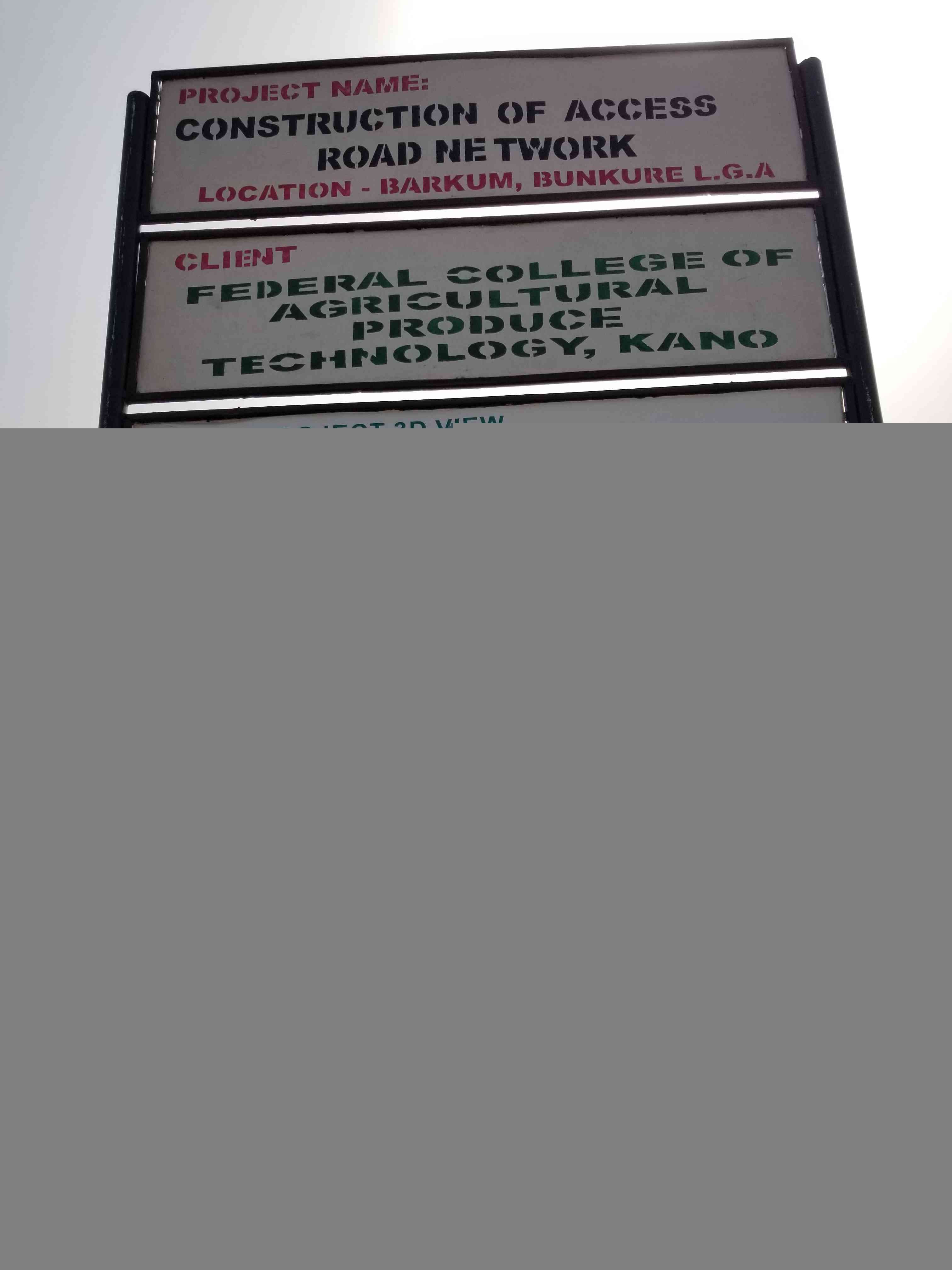Access Roads At The Barkum Main Campus