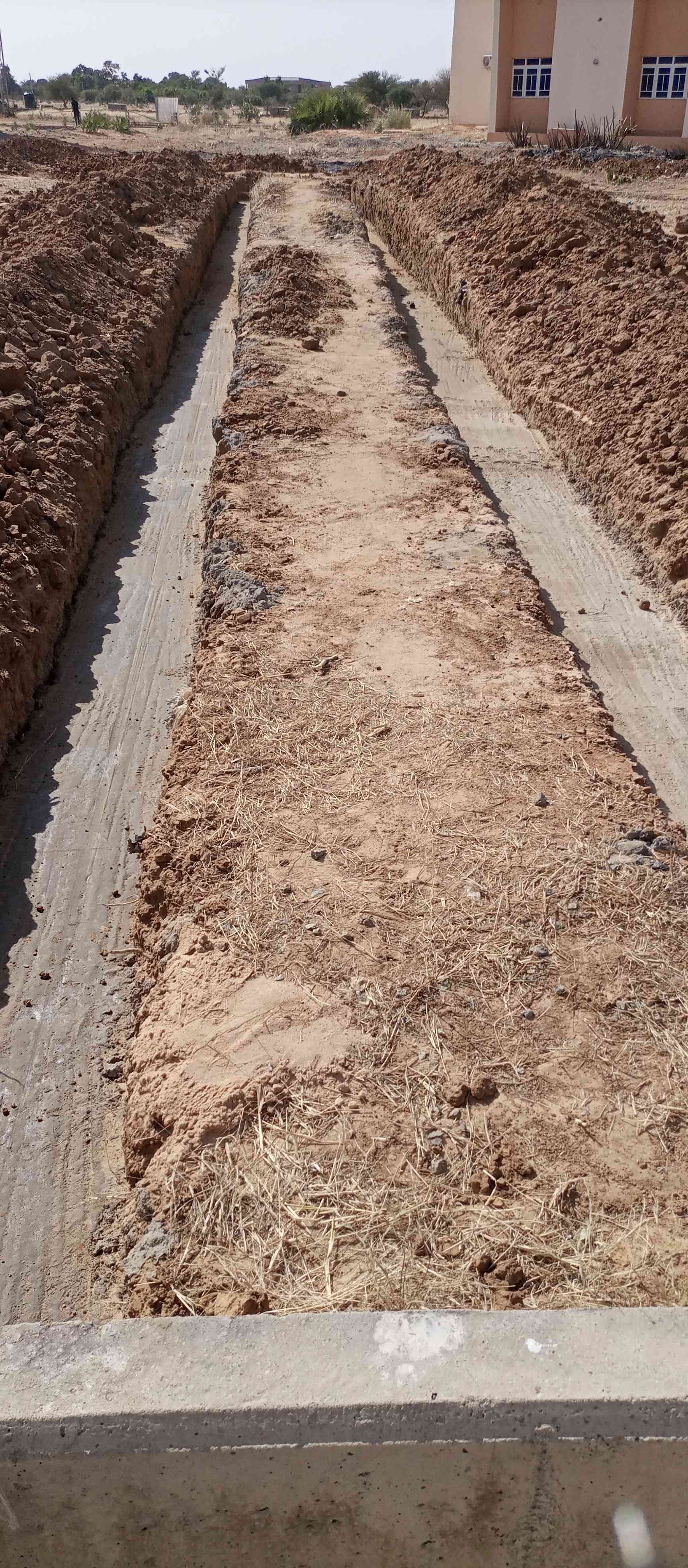 Construction Of Covered Walkway 