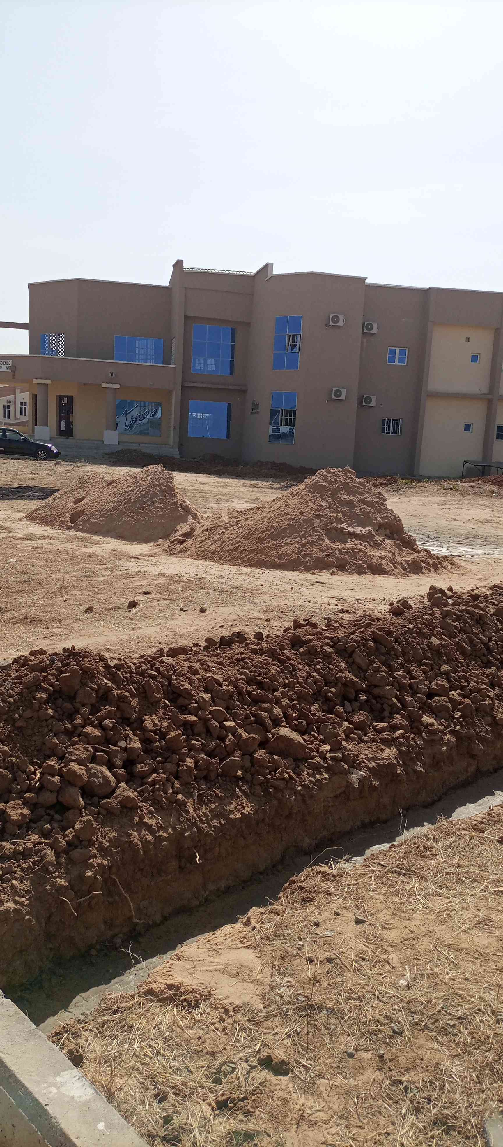 Construction Of Covered Walkway 