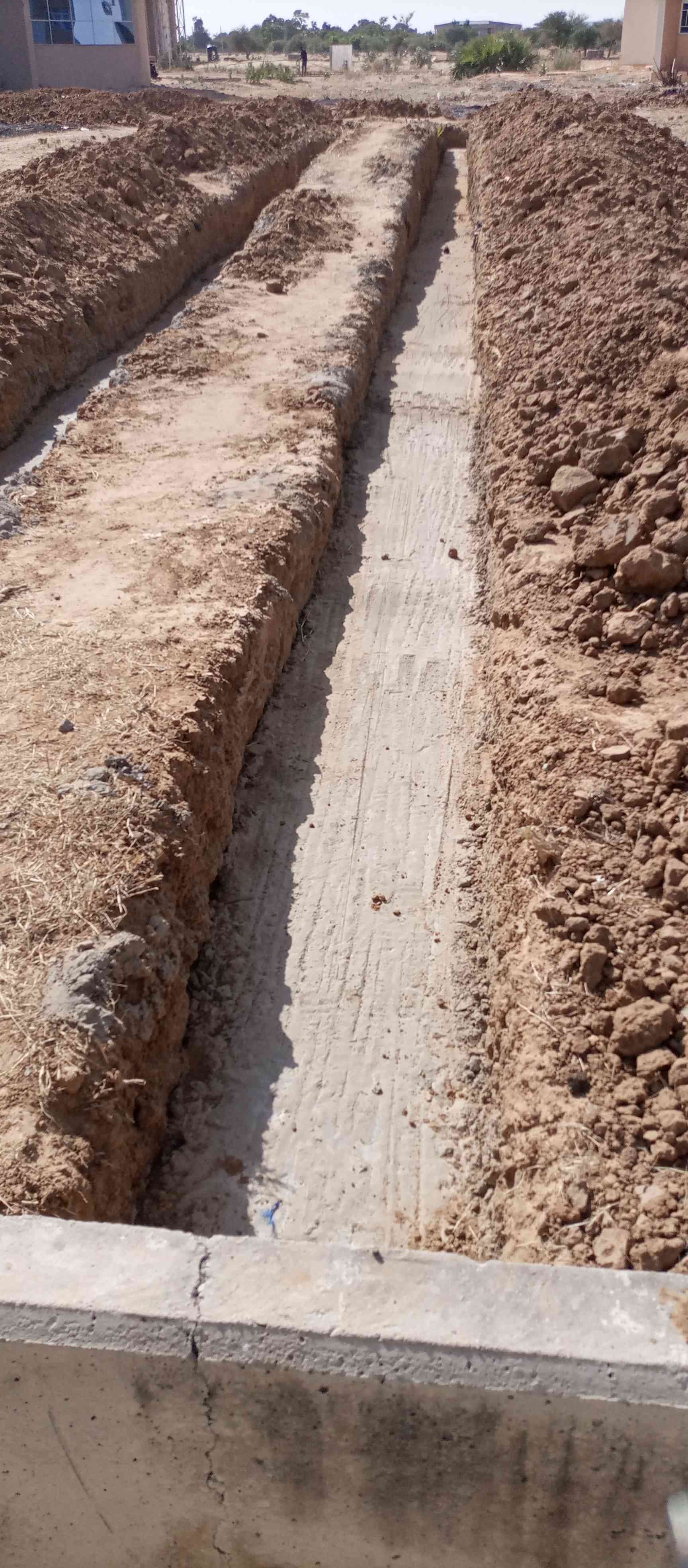Construction Of Covered Walkway 