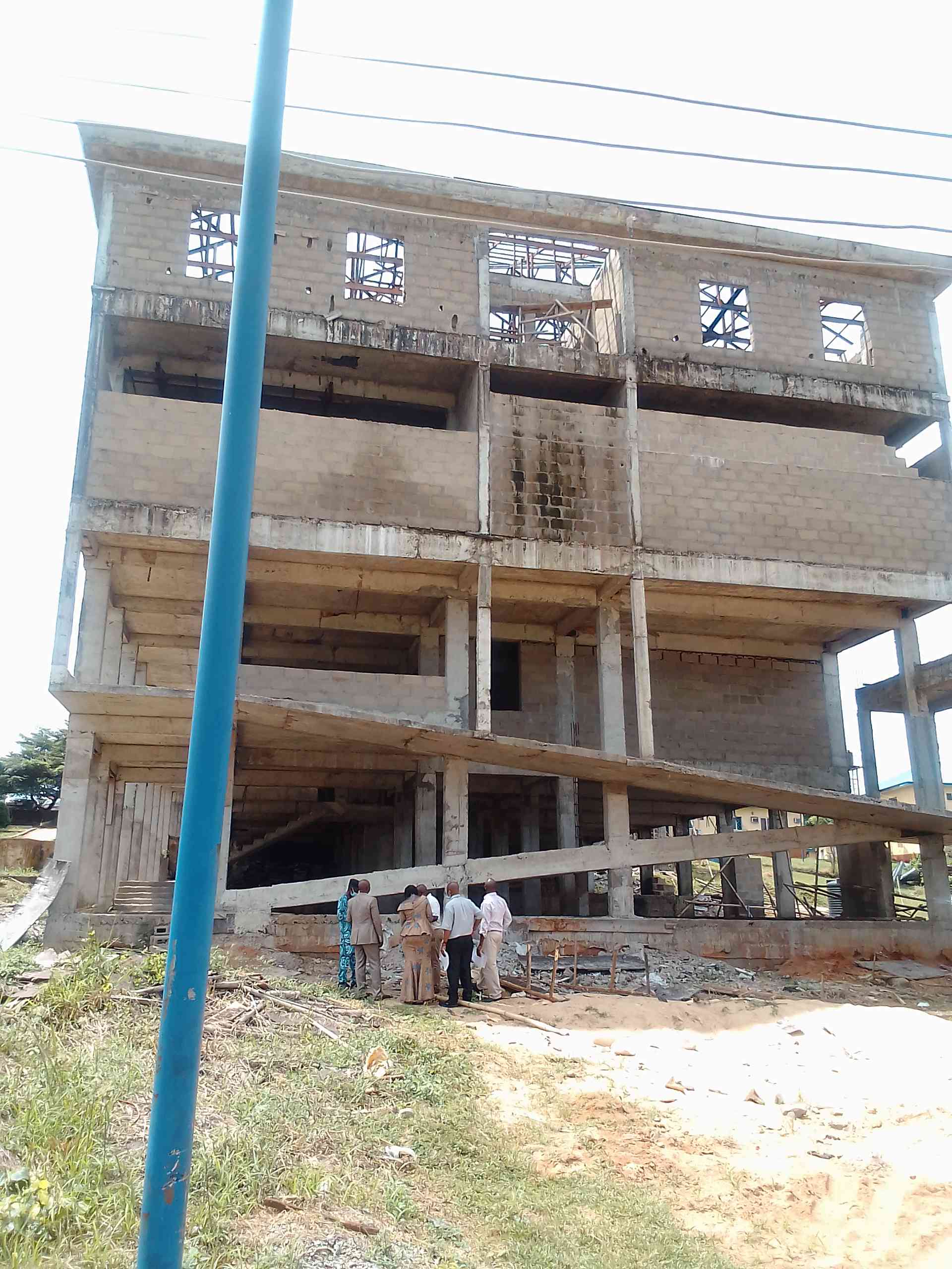 Construction Of Two Storey Male And Female Wards