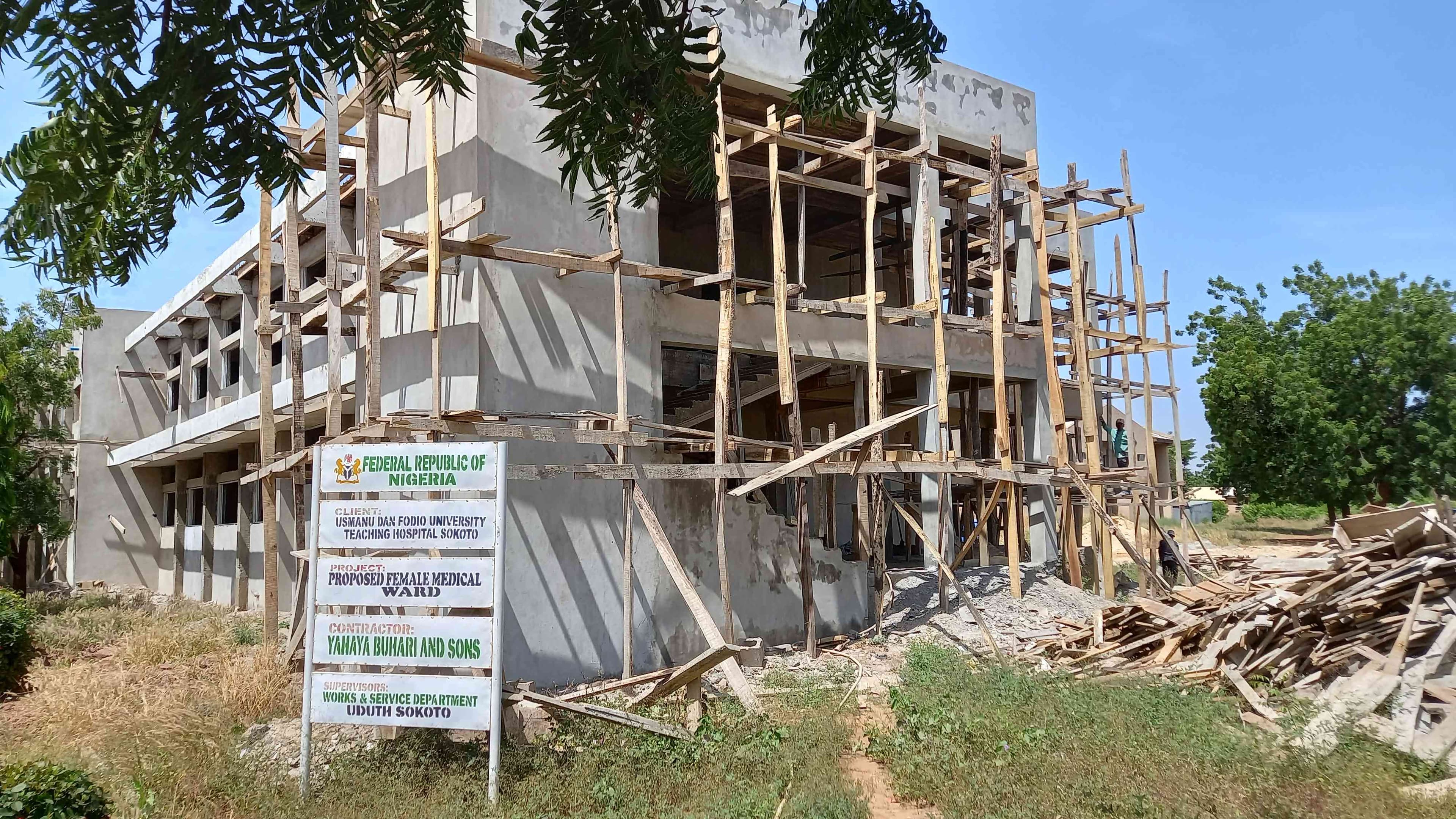 Completion Of Construction And Furnishing Of Female Medical Ward