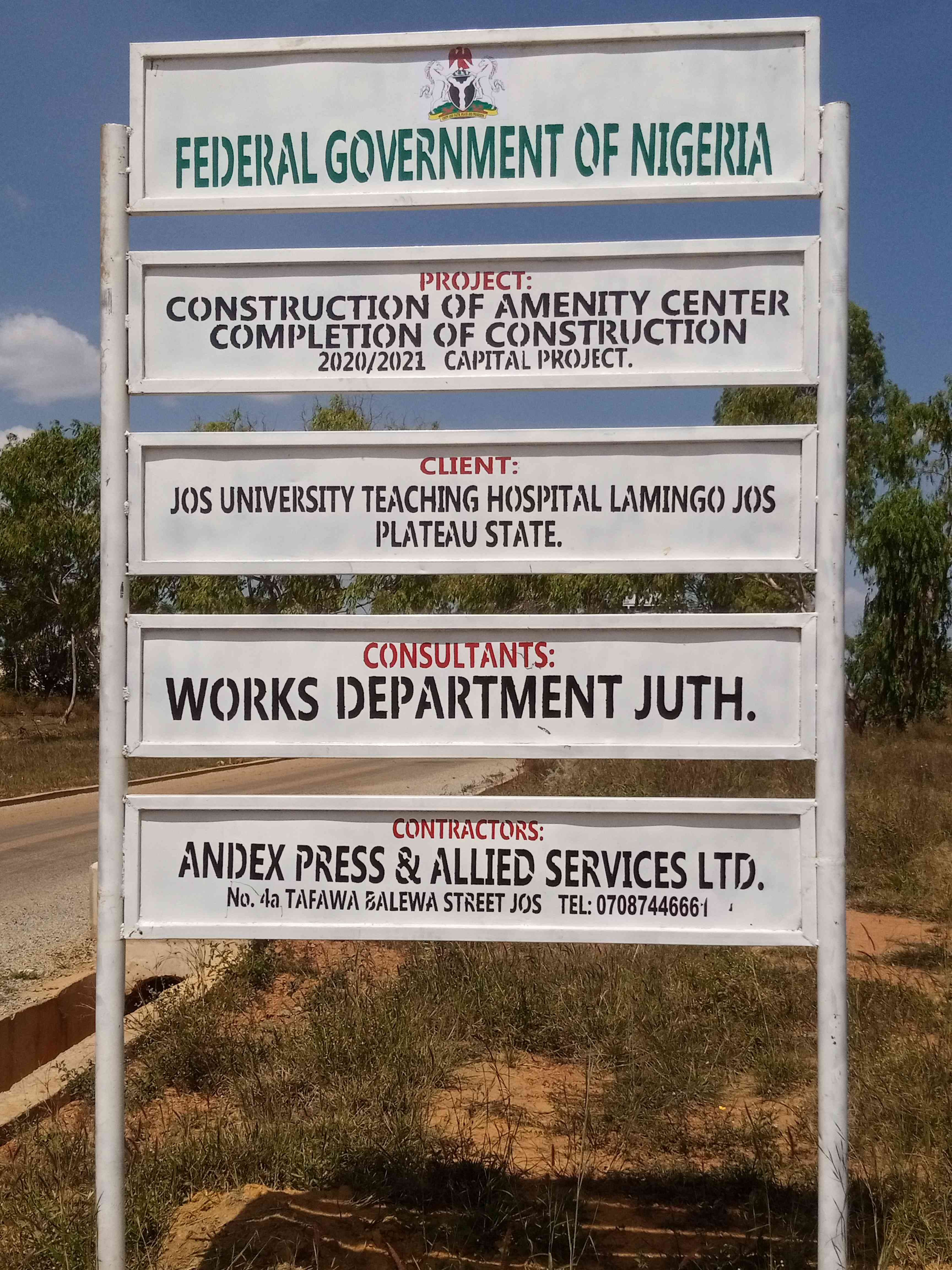 Completion Of Additional Wards (Amenity) - Landscaping