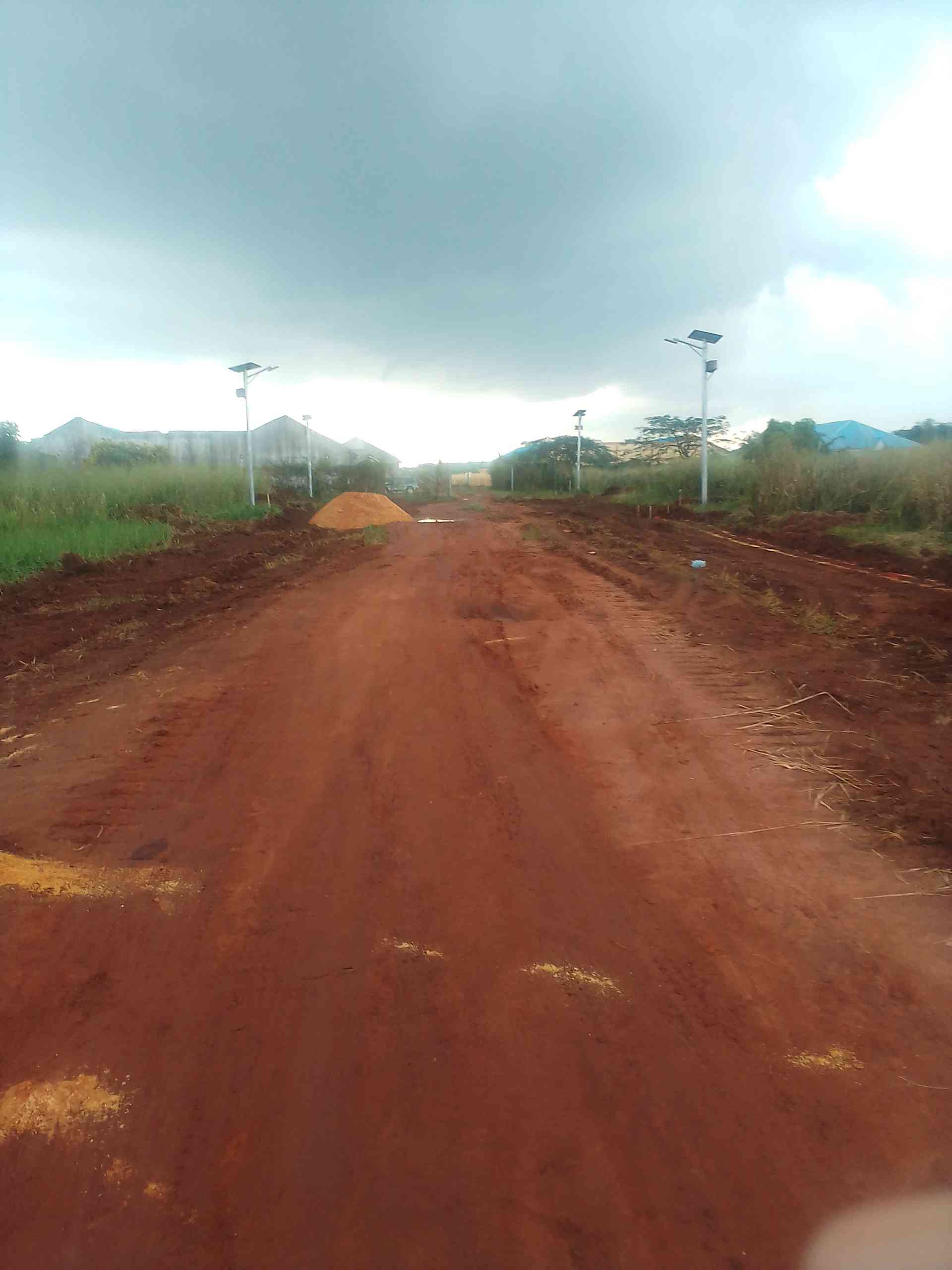 Internal Road Tarring And Solar Street Lights At The Hospital