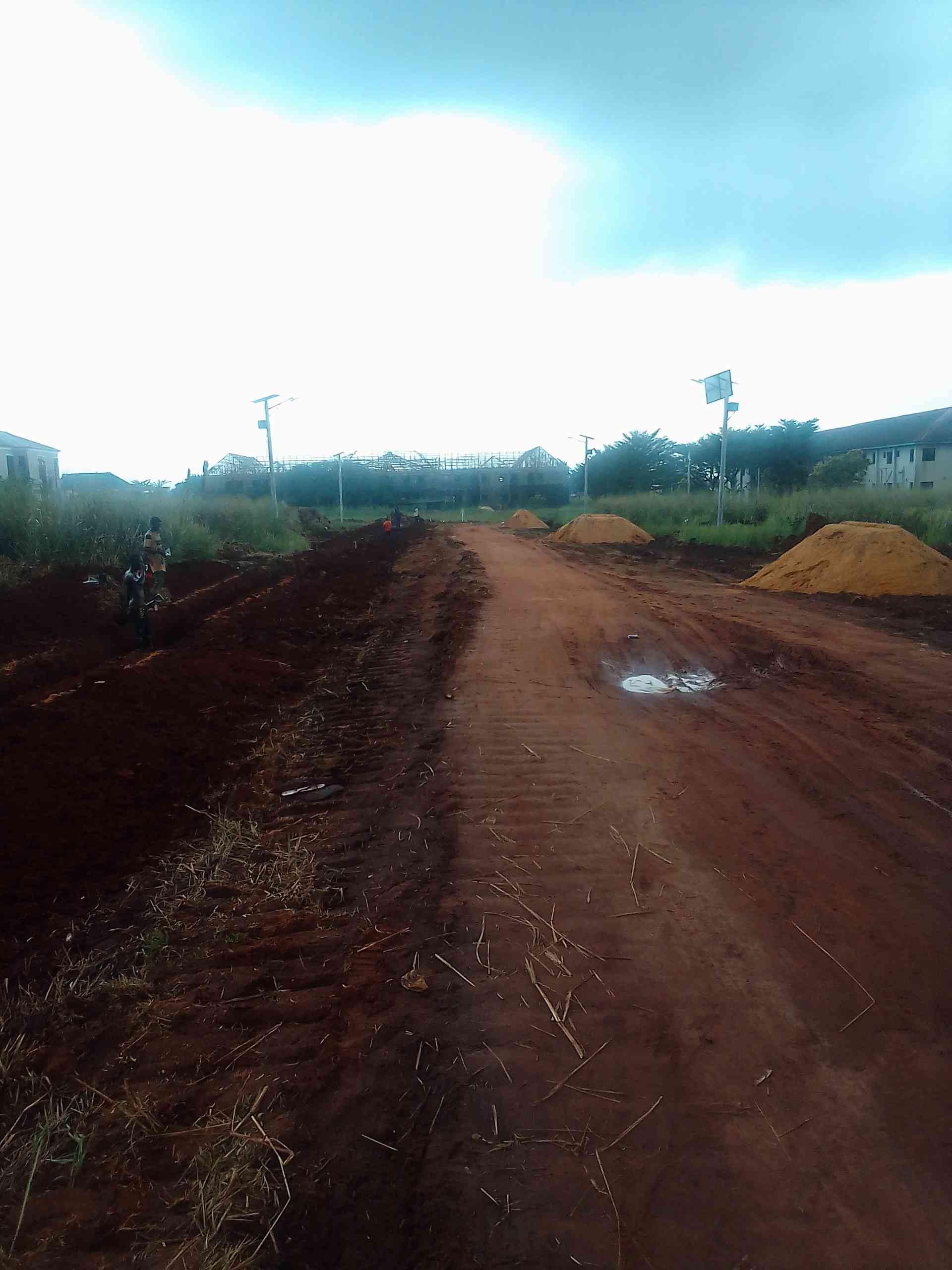 Internal Road Tarring And Solar Street Lights At The Hospital