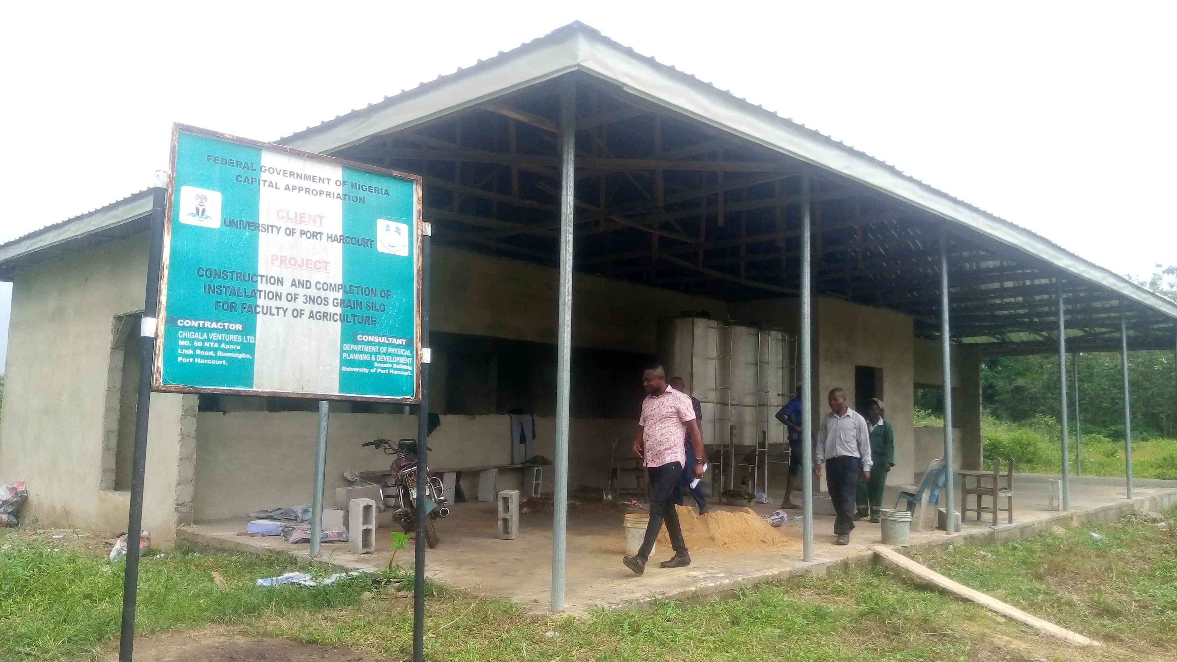 Fabrication And Complete Installation Of 3No Grain Silos For Faculty Of Agriculture