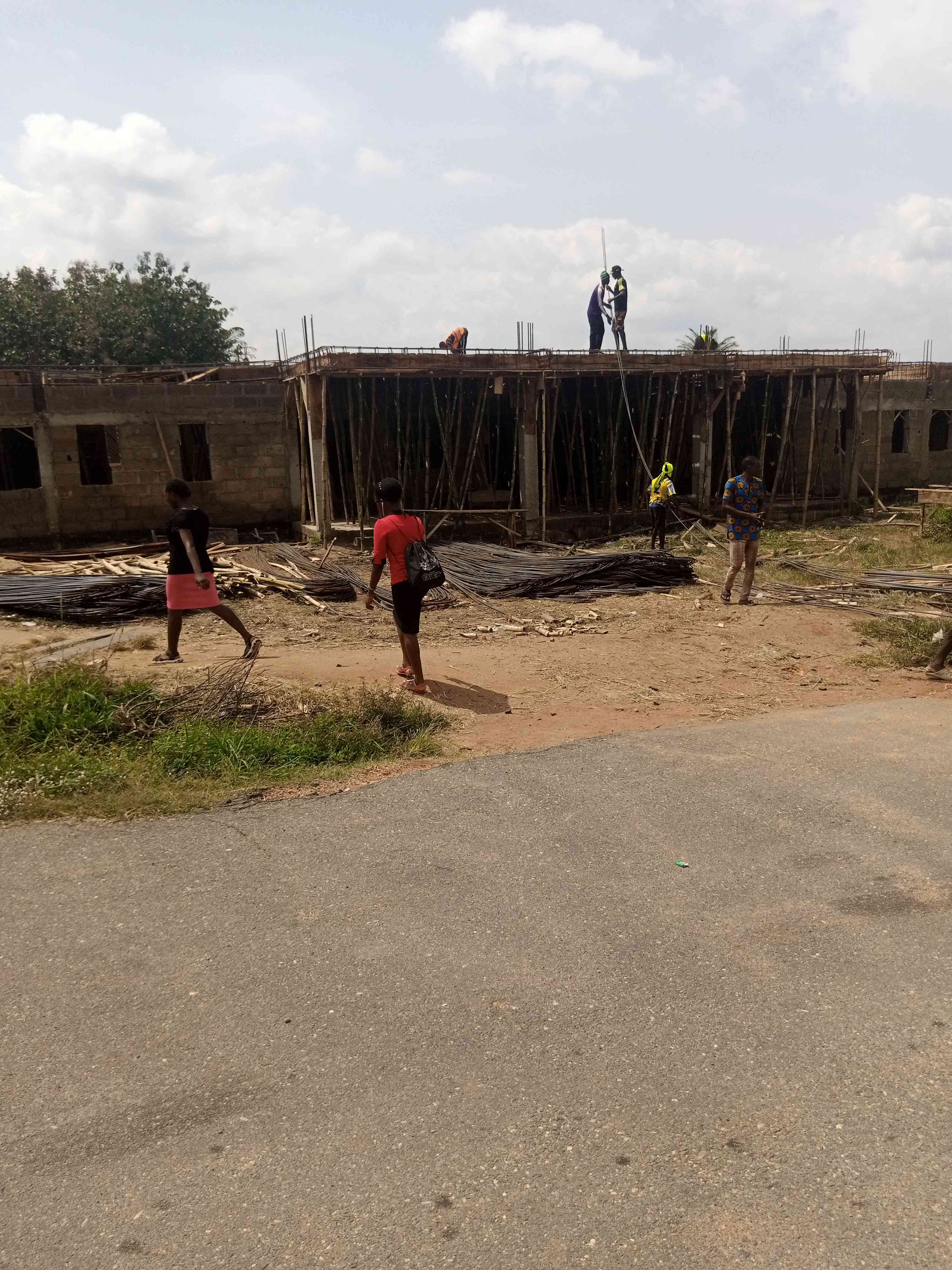 Construction Of Gamo-Catapilar Road