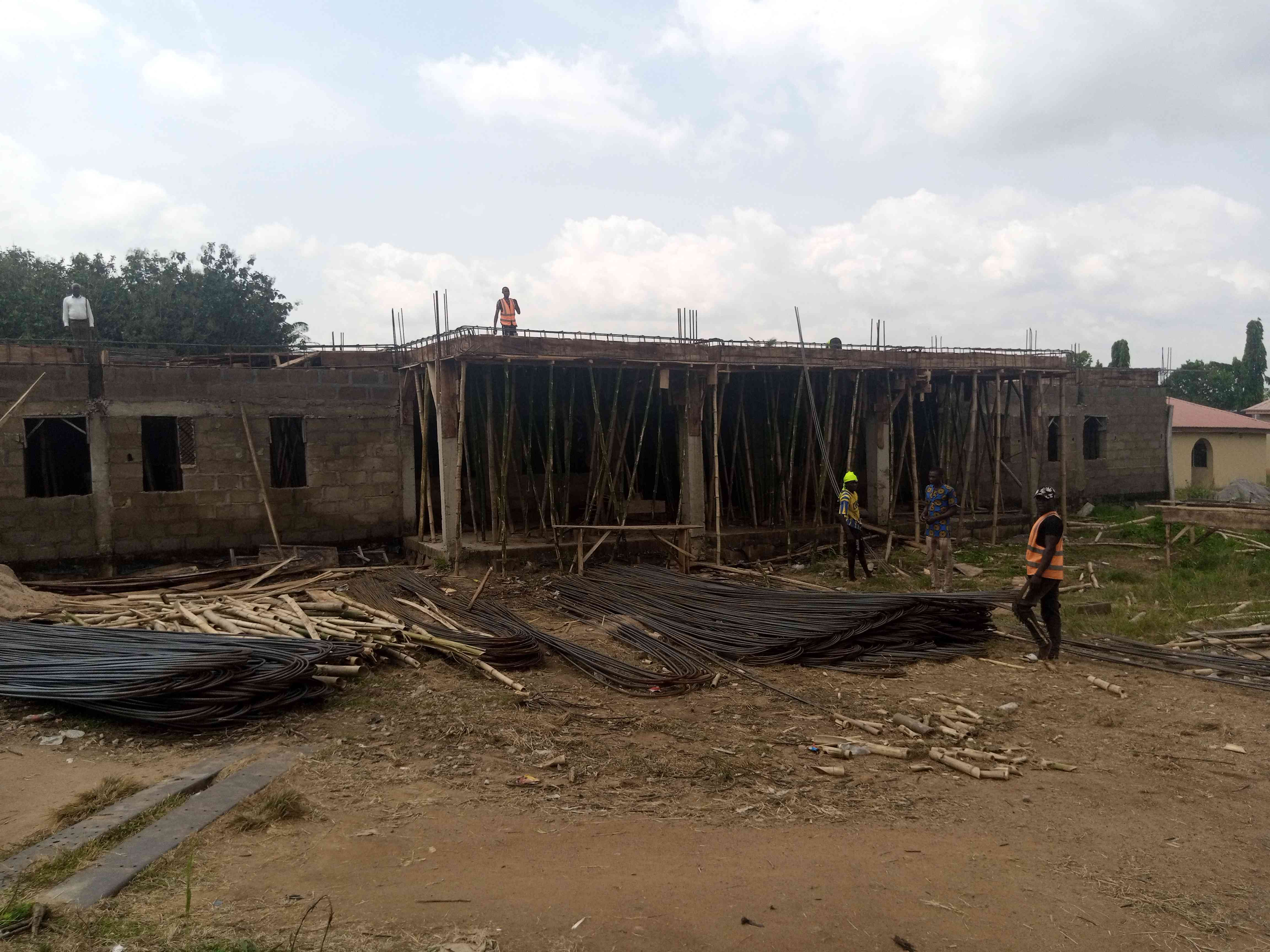 Construction Of Gamo-Catapilar Road