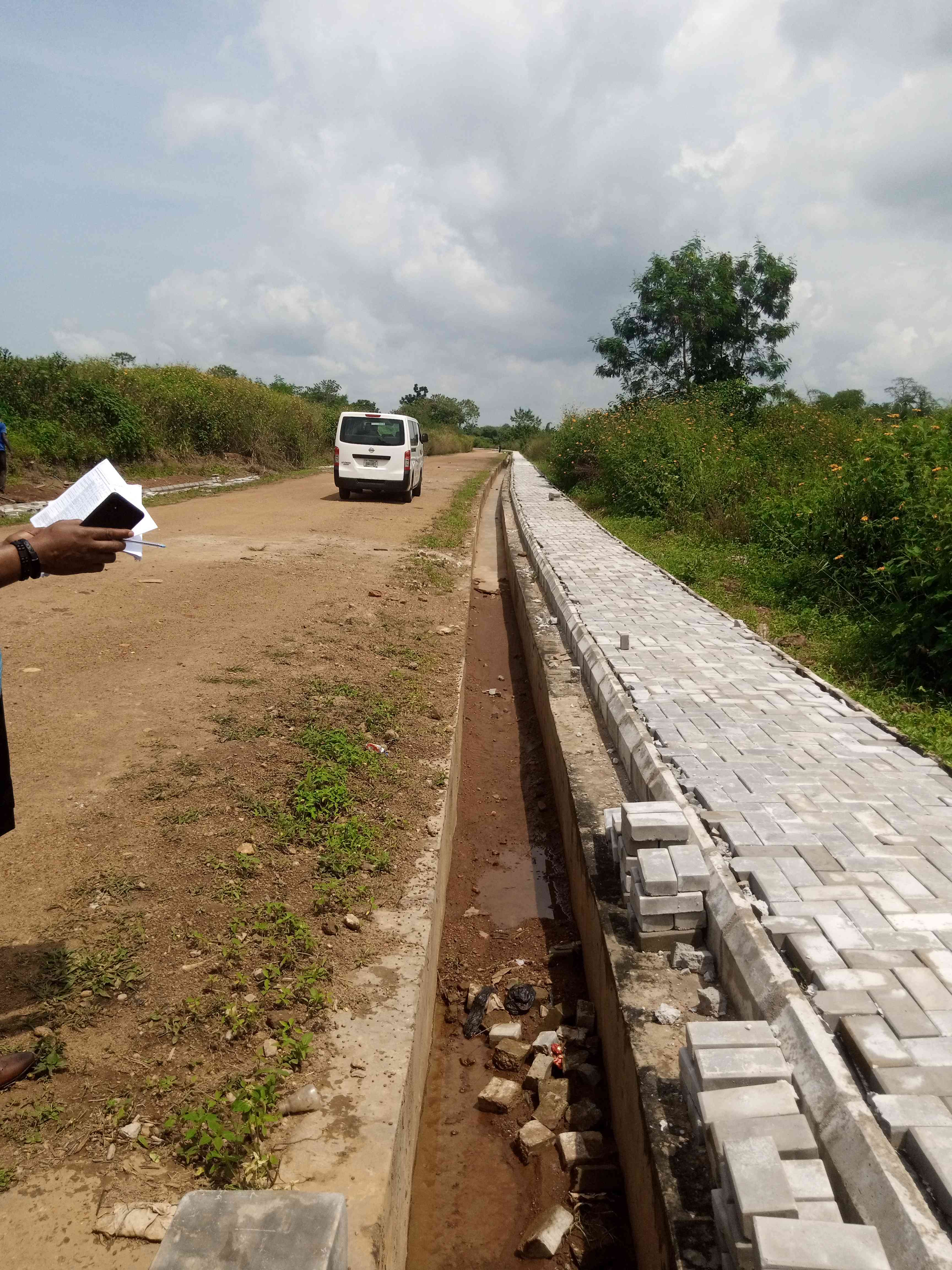 Construction Of Gamo-Catapilar Road