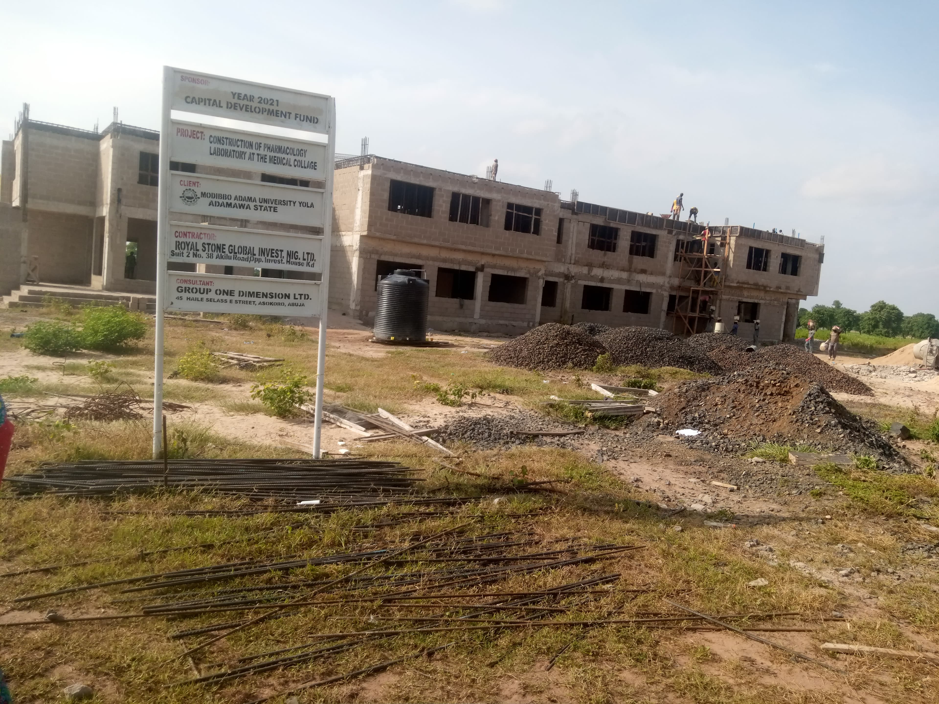 Construction Of Pharmacology Laboratory, Medical College