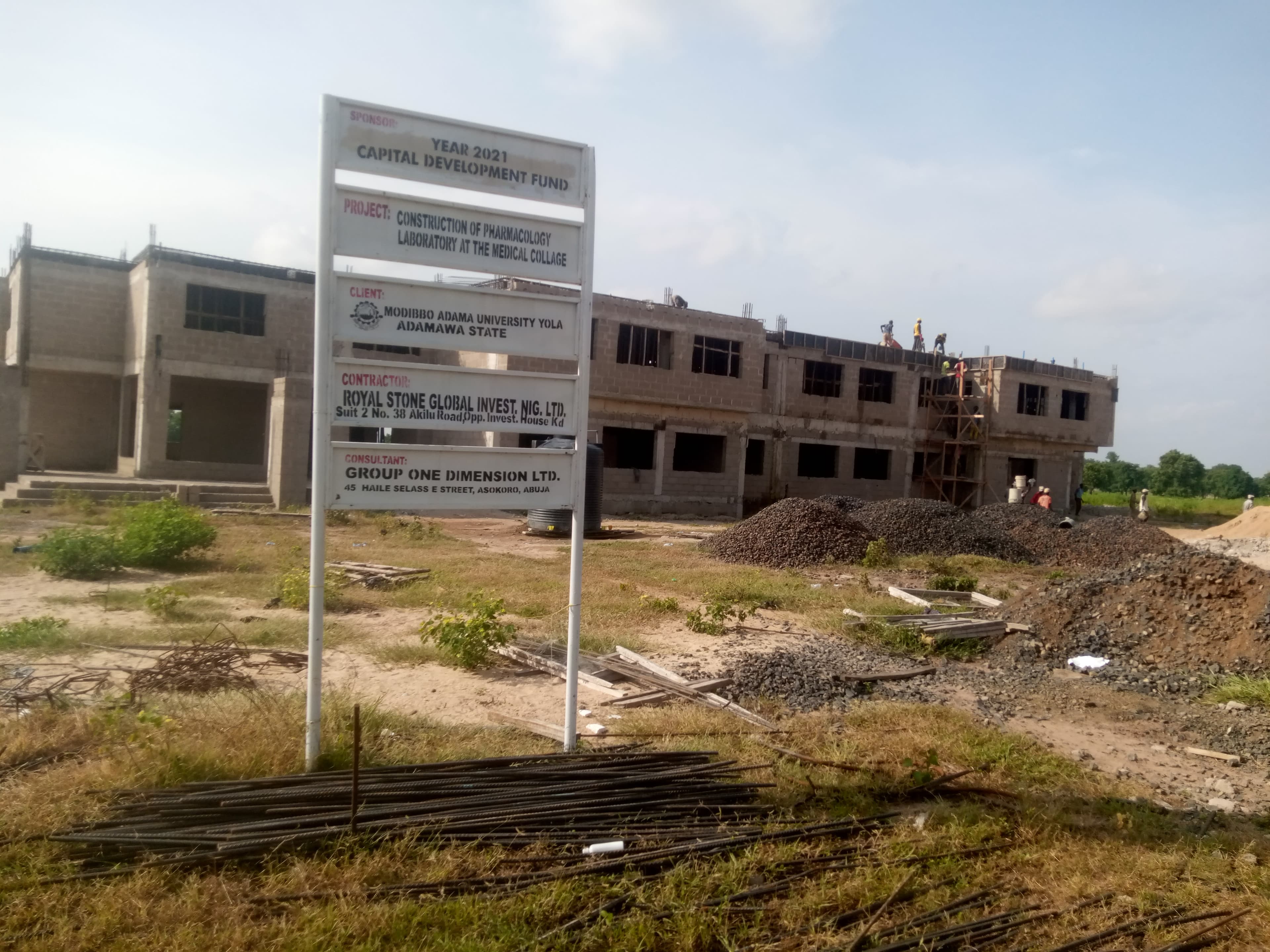 Construction Of Pharmacology Laboratory, Medical College