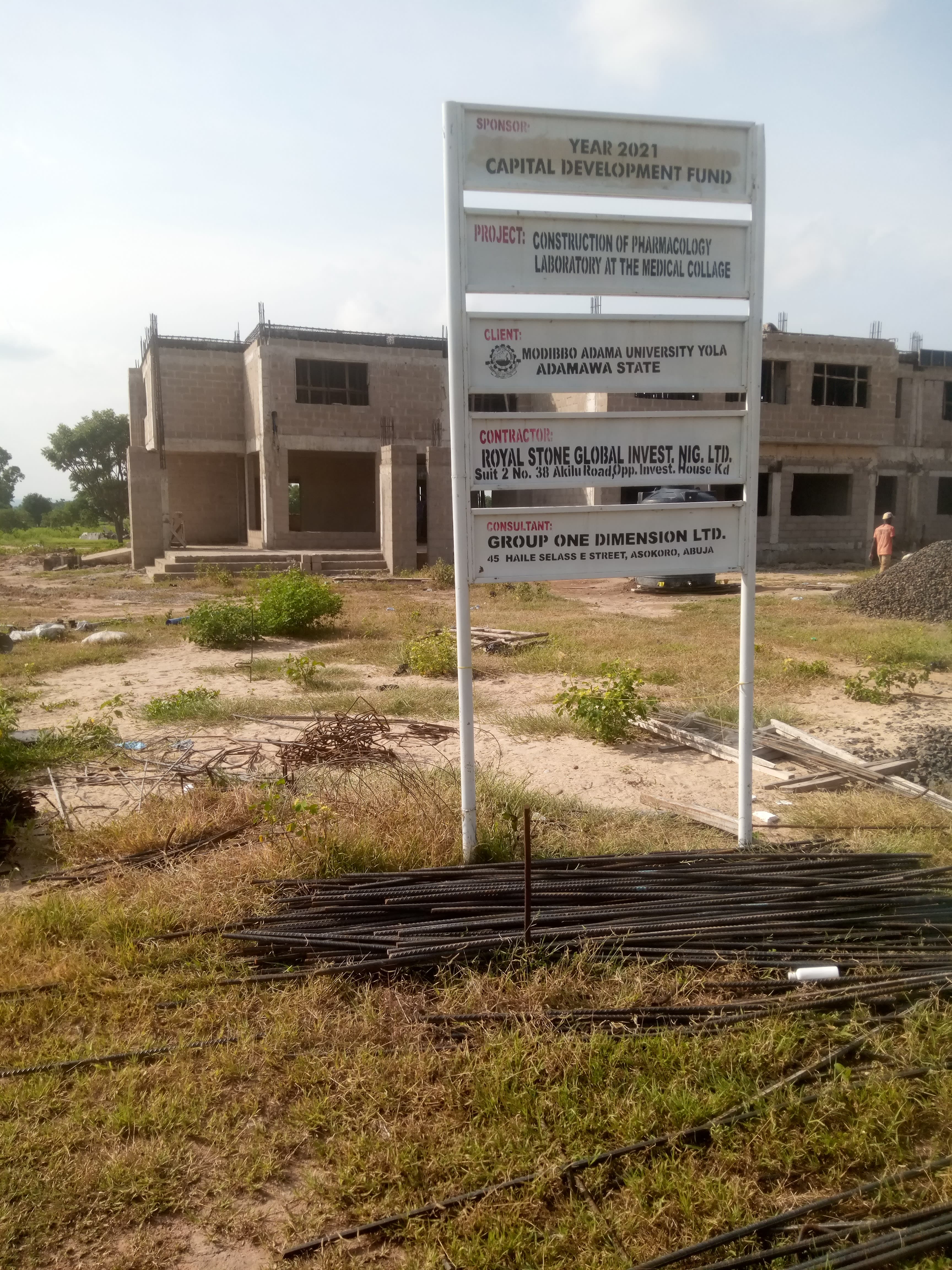 Construction Of Pharmacology Laboratory, Medical College