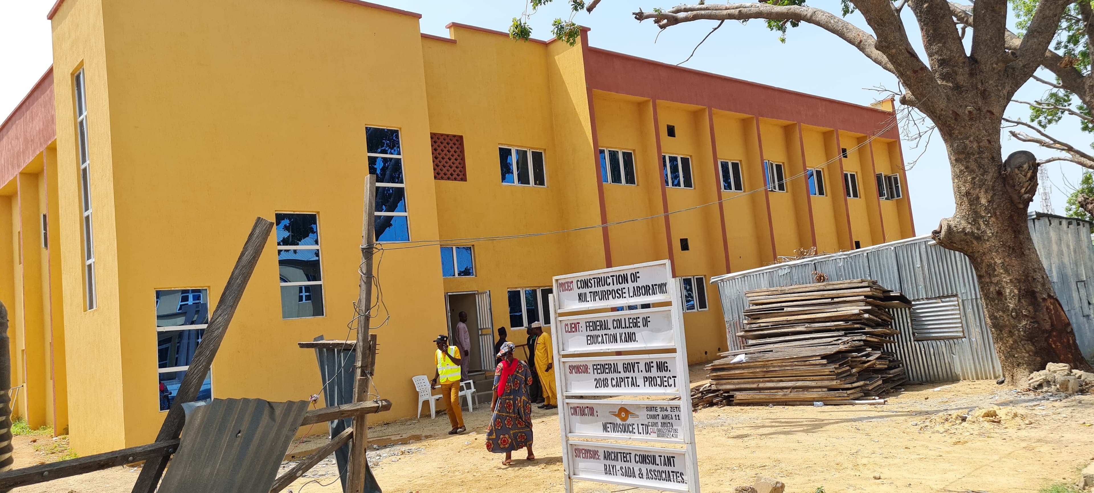 Construction Of Science Laboratory And Supply Of Equipment
