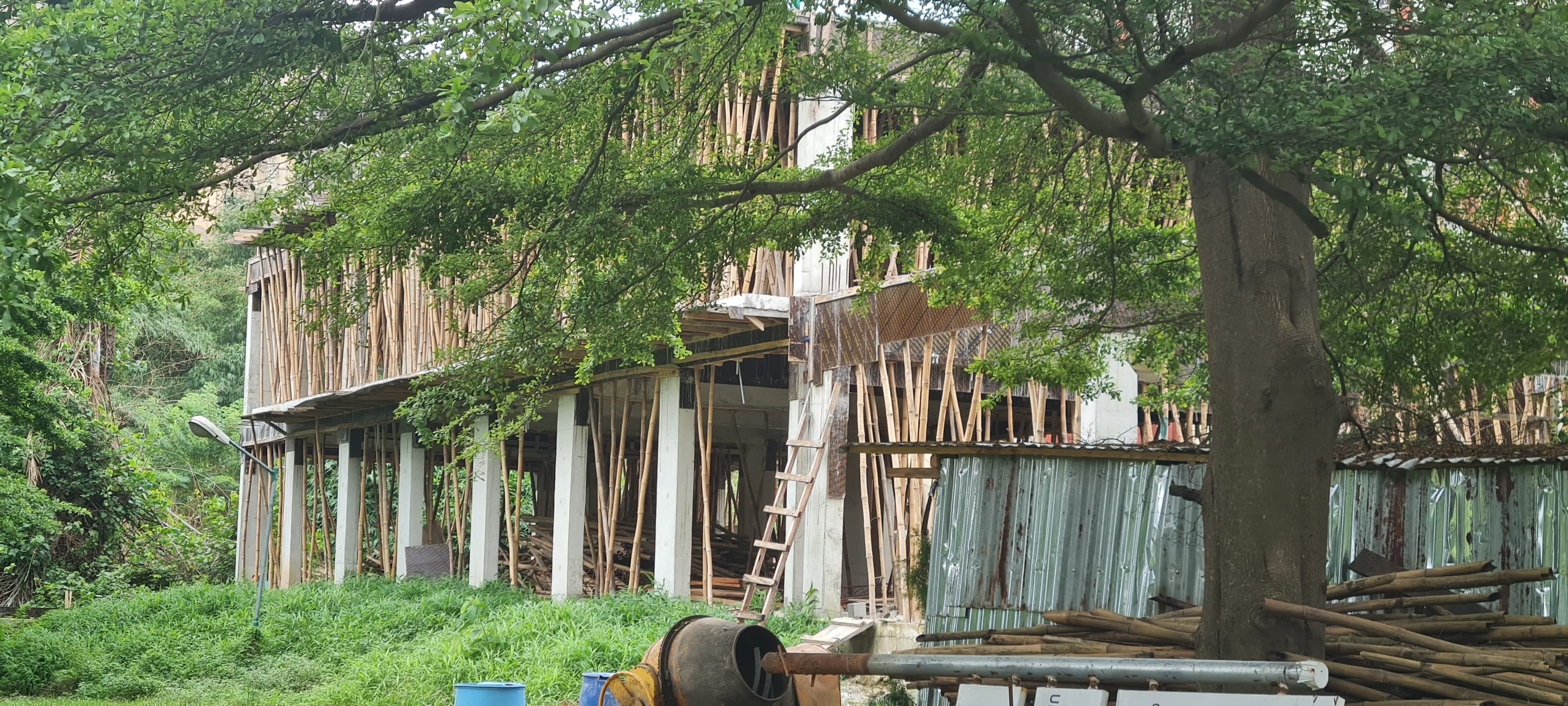 Construction Of Building Workshop