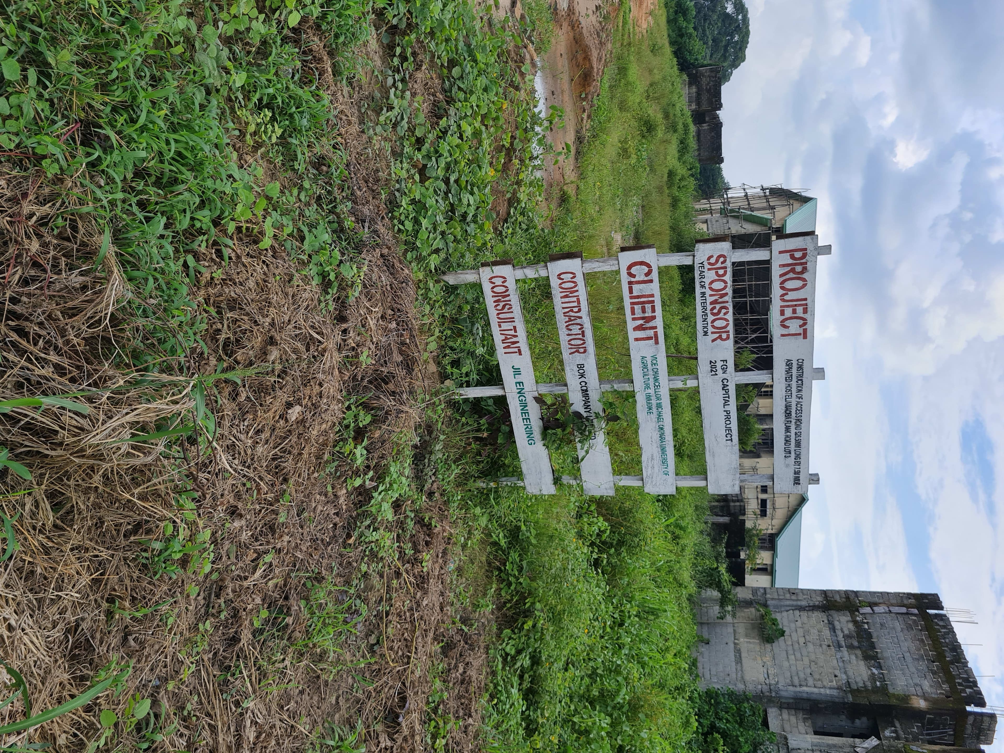 Construction Of Access Road