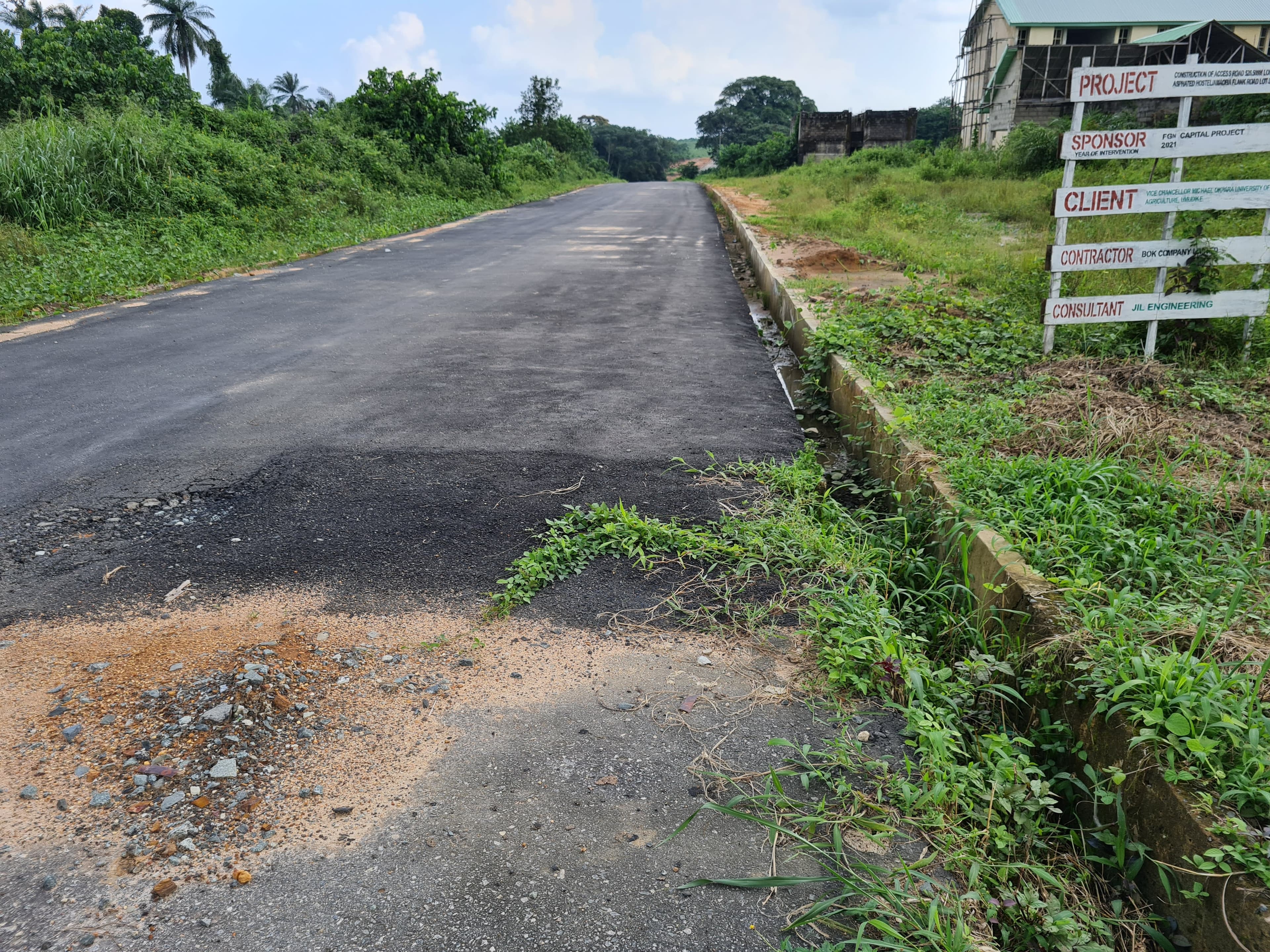 Construction Of Access Road