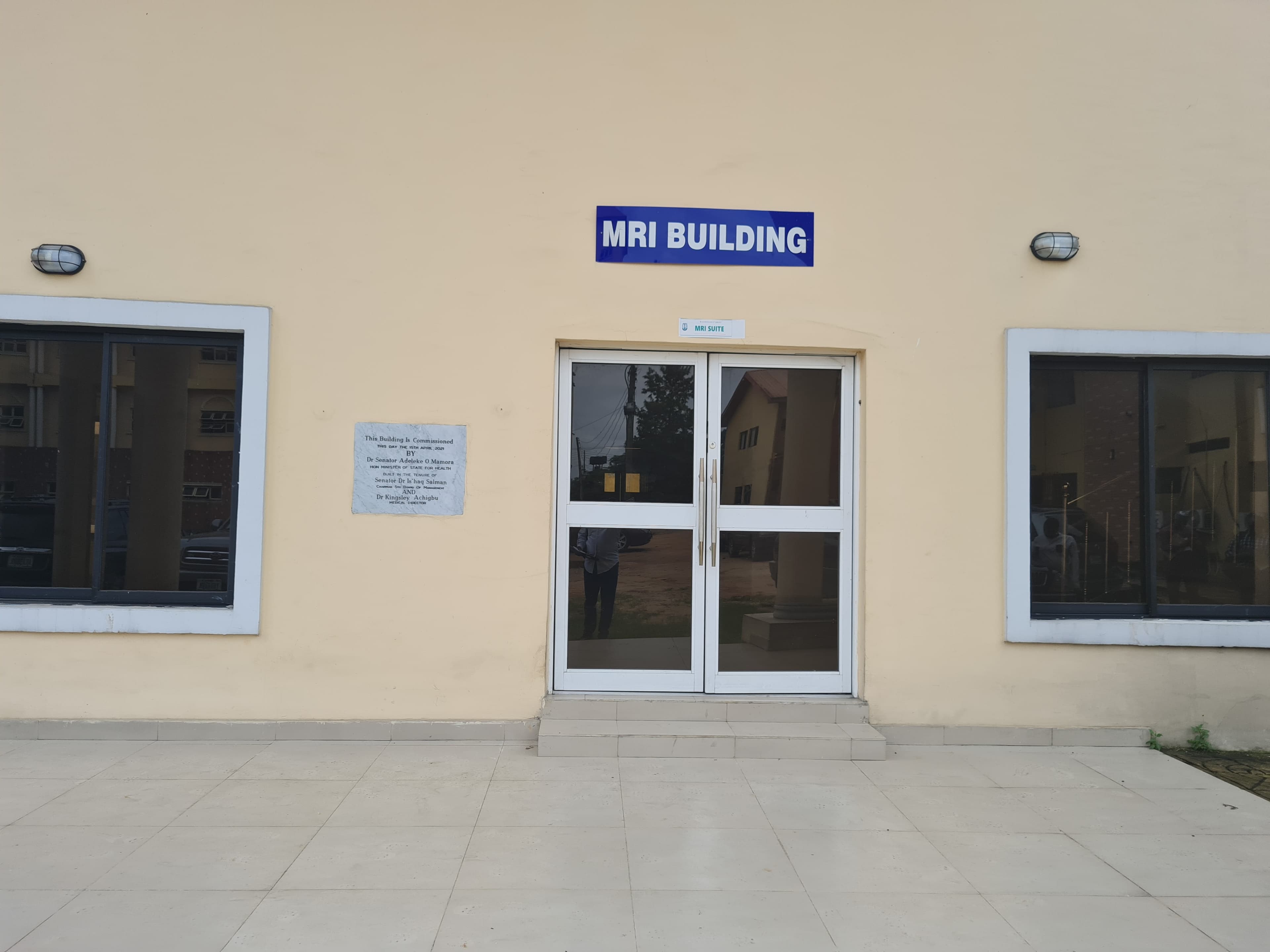 Completion Of Construction Of Mri Building And Equipping