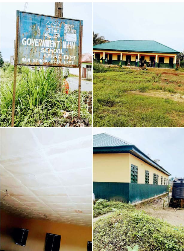 Construction And Furnishing Of One (1) Block Of Two (2) Classrooms With Teacher’S Office In Government Primary School, Afaha Eket, Eket Lga, Akwa Ibom South Senatorial District, Akwa Ibom State