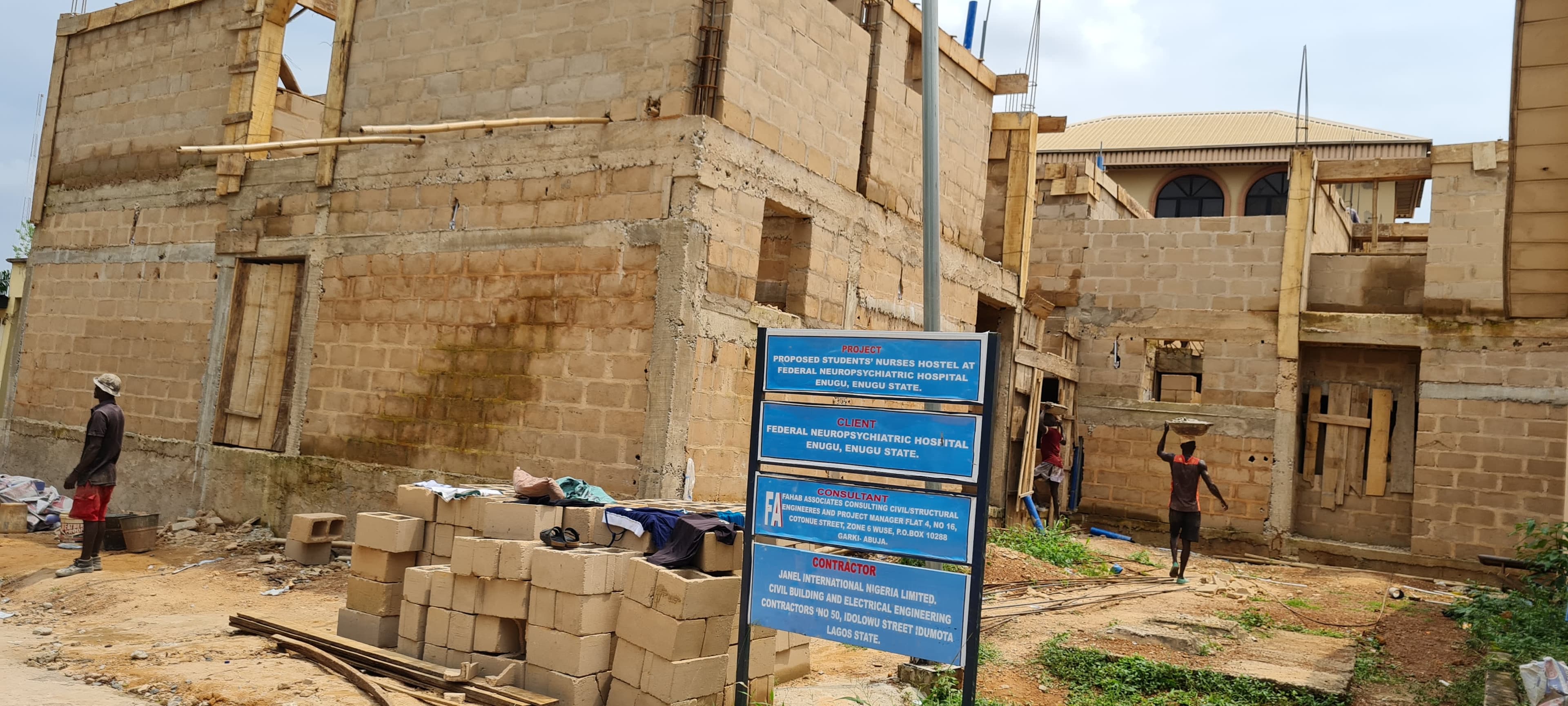 Construction Of Student Nurses Hotel