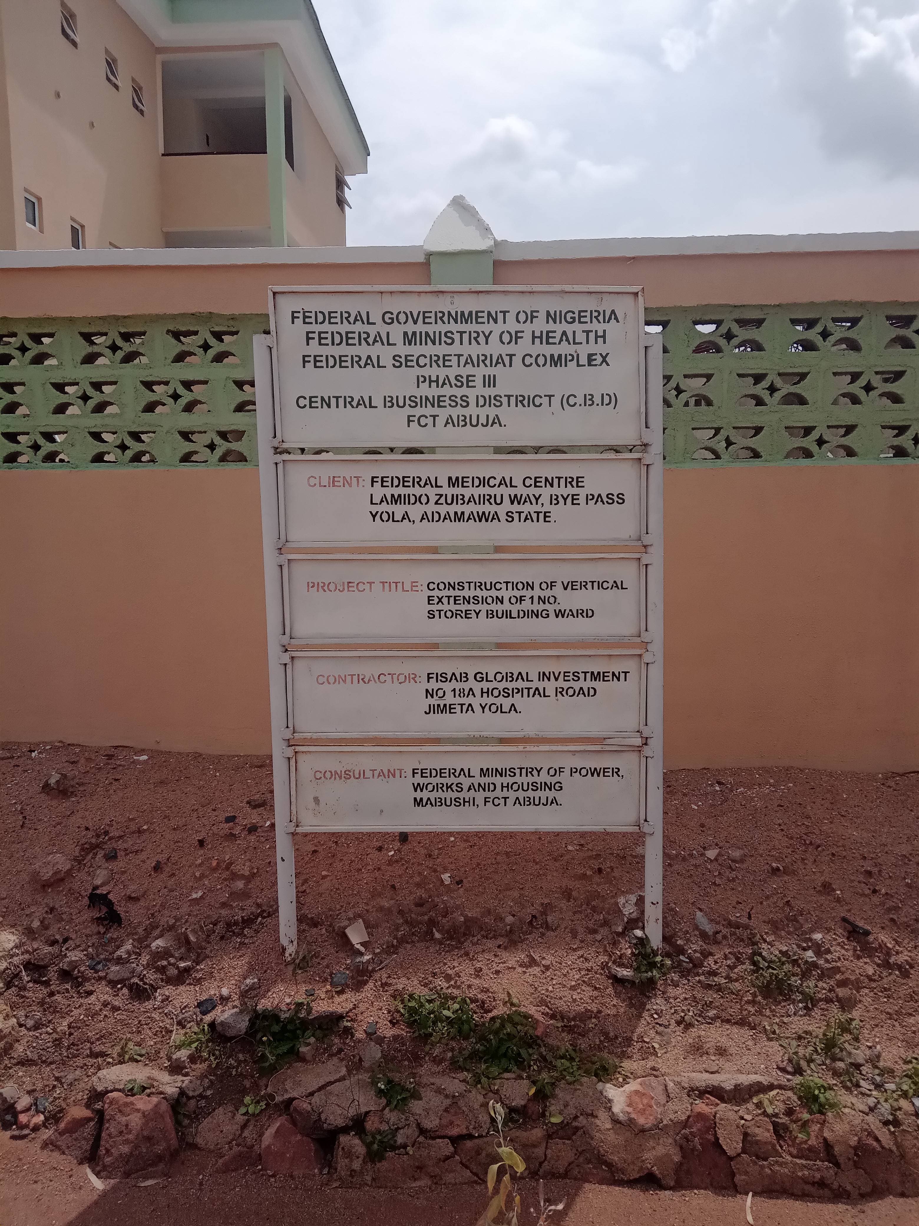 Vertical Extension Of 1 No. Storey Building Of 80 Beds Space Ward