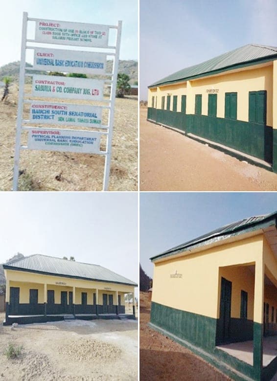 Construction And Furnishing Of One (1)  Block Of Two (2) Classroom With Office And Store At Galambi Primary School, Bauchi Lga, Bauchi South Senatorial District, Bauchi State